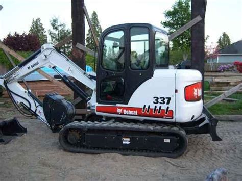 bobcat 337 excavator|bobcat 337 mini excavator specs.